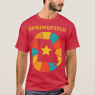 スプリングフィールドミズーリ動揺してヴィンテージ土産1 Tシャツ