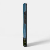 スプリングフィールド湖の秋の輝き iPhoneケース (左側面)