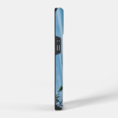 スプリングフィールド湖の秋の輝き iPhoneケース (右側面)