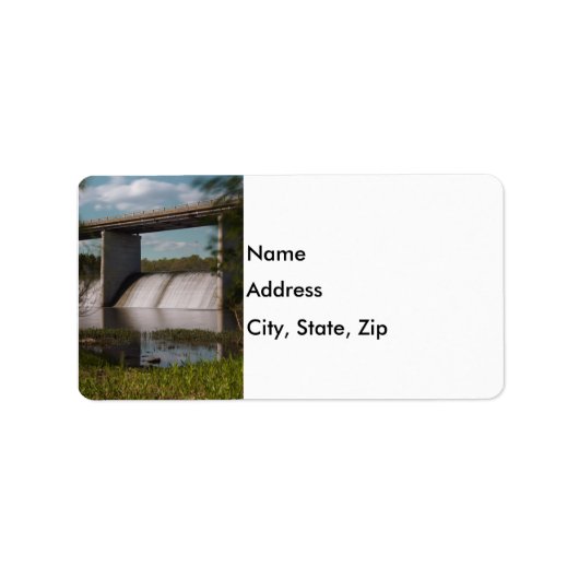 スプリングフィールド湖ダム ラベル (正面)