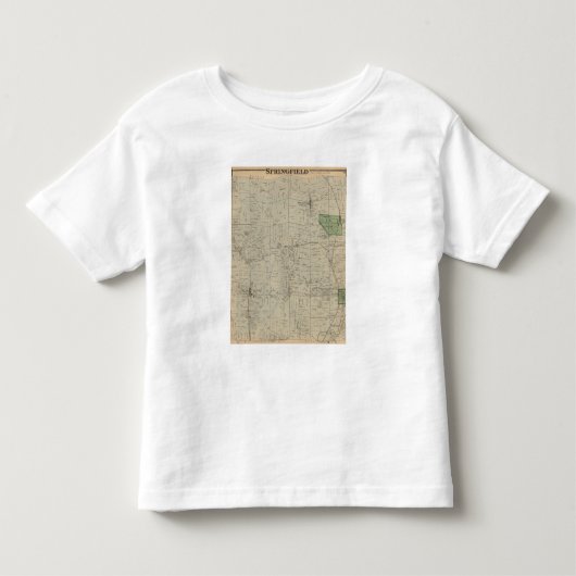 スプリングフィールド、オハイオ州 トドラーTシャツ (正面)