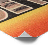 スプリングフィールド,マサチューセッツ州 – ラージレター ポスター (角)