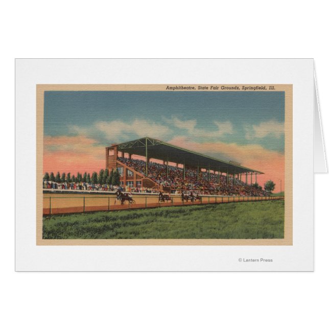 スプリングフィールド， IL -州フェアグラウンドホース (正面横)