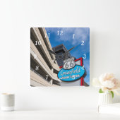 スプリングフィールドMOウォールクロックへようこそ スクエア壁時計 (ホーム)