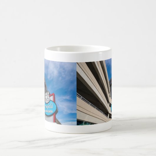 スプリングフィールドMOコーヒーマグへようこそ コーヒーマグカップ (中央)