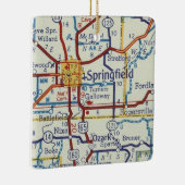 スプリングフィールドMOヴィンテージマップ セラミックオーナメント (右)