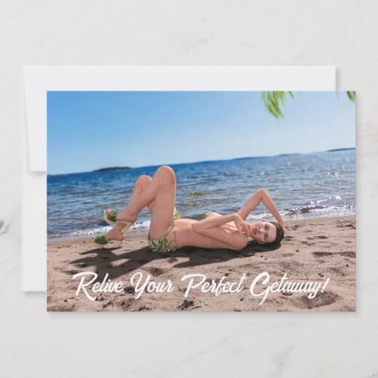 スプリングブレイクガールオンサンディビーチ シーズンカード (正面)