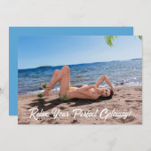 スプリングブレイクガールオンサンディビーチ シーズンカード (正面/裏面)