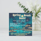 スプリングブレイクパーティー 招待状 (スタンド正面)