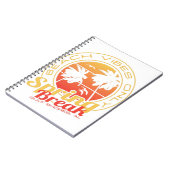 スプリングブレイクビーチビーブオンリーガルフショアーズアラバマ ノートブック (左側)