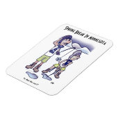 スプリングブレイクマグネット マグネット (左側)