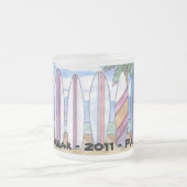 スプリングブレイクマグ(すりガラス) フロストグラスマグカップ (中央)