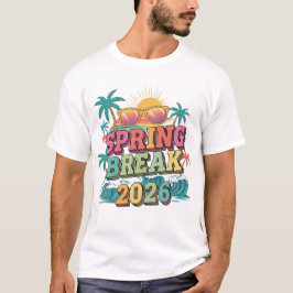 スプリングブレイク 2026 ビーチパーティー ヴィンテージTシャツ Tシャツ