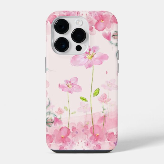 スプリングブーケ iPhoneケース (裏面)