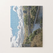 スプリングベールサスペンションブリッジ（ニュージーランド） ジグソーパズル (縦)
