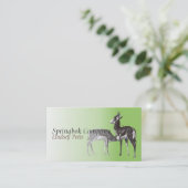 スプリングボックの名刺 名刺 (スタンド正面)