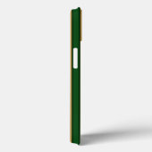 スプリングボックグリーンと金ゴールドストライプキャンディCase-Mate i Case-Mate iPhoneケース (裏面 / 右)