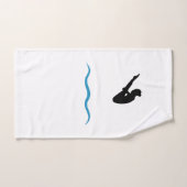 スプリングボードダイビング ハンドタオル (ハンドタオル)