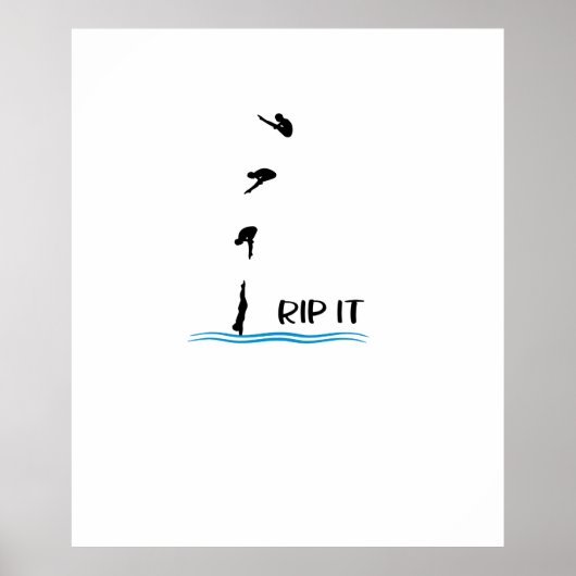 スプリングボードダイビング ポスター (正面)