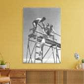 スプリングボード キャンバスプリント (インサイチュ (リビング))