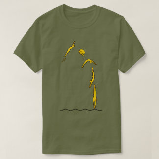 スプリングボード、ハイダイブ、スイミング Tシャツ