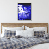 スプリングンデンデルファイン キャンバスプリント (インサイチュ (寝室))