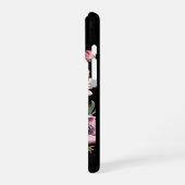 スプリング アネモネ 水彩画風 スマホケース iPhoneケース (左側面)
