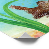 スプリング・ダーンのウグイスの歌  幼稚園 ポスター (角)