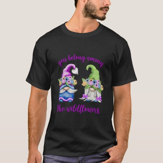 スプリング・ノーム 野の花に囲まれて Tシャツ (正面)