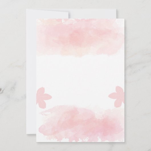 スプリング・フェスティバルのフライヤのテンプレート 招待状 (裏面)