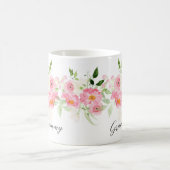 スプリング フローラル グラミー コーヒーマグカップ (中央)