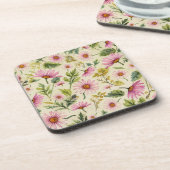 スプリング フローラル コースター (左側)