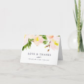 スプリング ブラッシュ | フラワーの感謝 サンキューカード (正面)