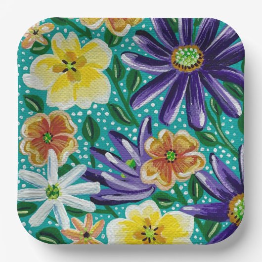 スプリング マウンテン フィールド コレクション ペーパープレート (正面)