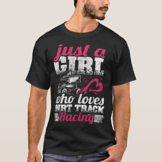 スプリントのクルマ好き女の子でダートトラックが大好き Tシャツ