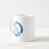 スプリントをクリーンに保とう コーヒーマグカップ (正面左)