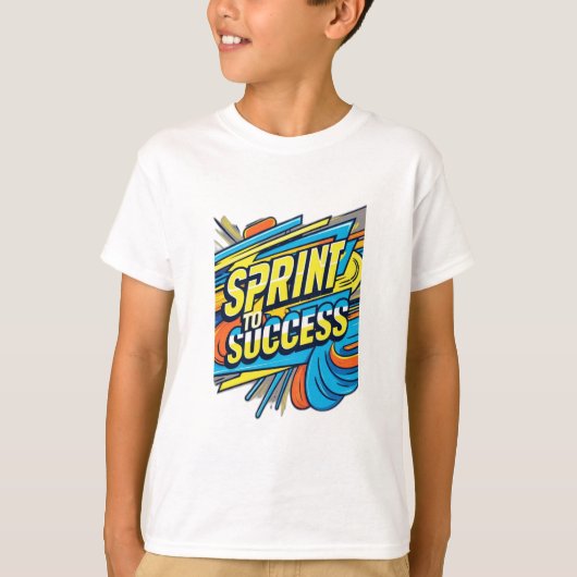 スプリントを成功に導く Tシャツ (正面)