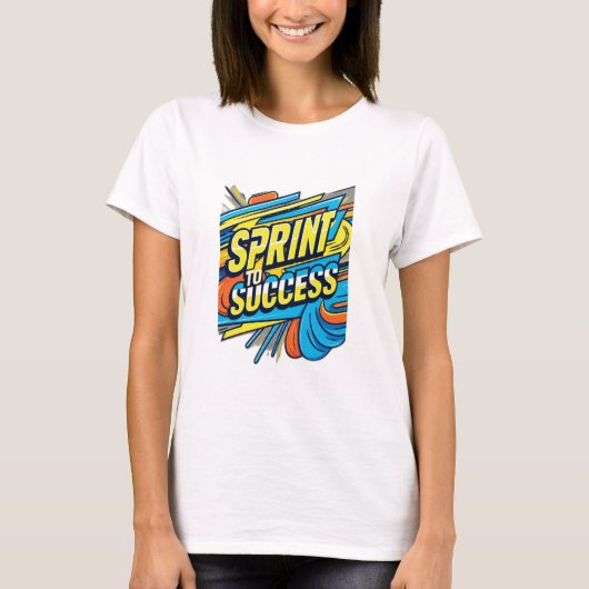スプリントを成功に導く Tシャツ (正面)