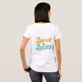 スプリントを成功へ Tシャツ (裏面フル)