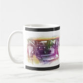 スプリント車のマグ マグカップ (左)