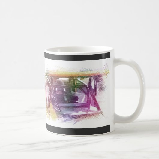 スプリント車のマグ マグカップ (右)