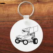 スプリント車の概要 キーホルダー (正面)