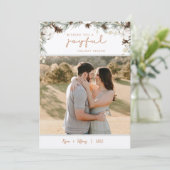 スプリース＆パインコーン 楽しいホリデー クリスマスカード 招待状 (スタンド正面)