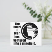 スプリームコートルスバダーギンズバーグ引用文 ポストカード (スタンド正面)