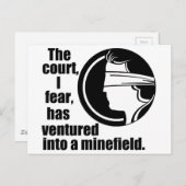 スプリームコートルスバダーギンズバーグ引用文 ポストカード (正面/裏面)