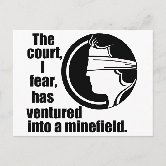 スプリームコートルスバダーギンズバーグ引用文 ポストカード (正面)