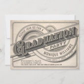 スプリームヴィンテージ卒業パーティー招待状写真 招待状 (正面)