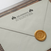 スプルッ素朴クス名と差出人住所 セルフインキングスタンプ