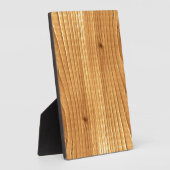 スプルース素朴ウッドラブリーフォト山プラーク フォトプラーク (側面)