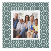 スプルース・トレリス | ホリデーモノグラムファミリー フォトキューブ (正面)